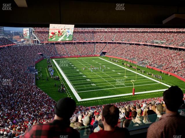 Levi's Stadium - Section Resort Suite 50 Seat View Levi's Stadium - Section Resort Suite 50 Seat View