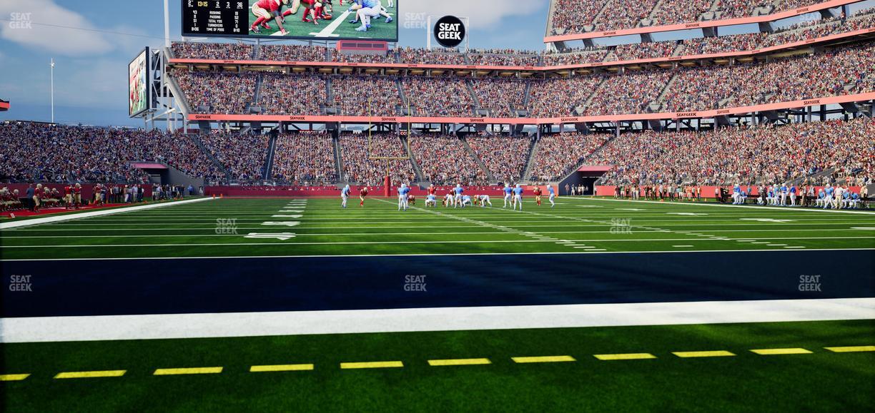 Levi's Stadium - Section South Field Seats Seat View