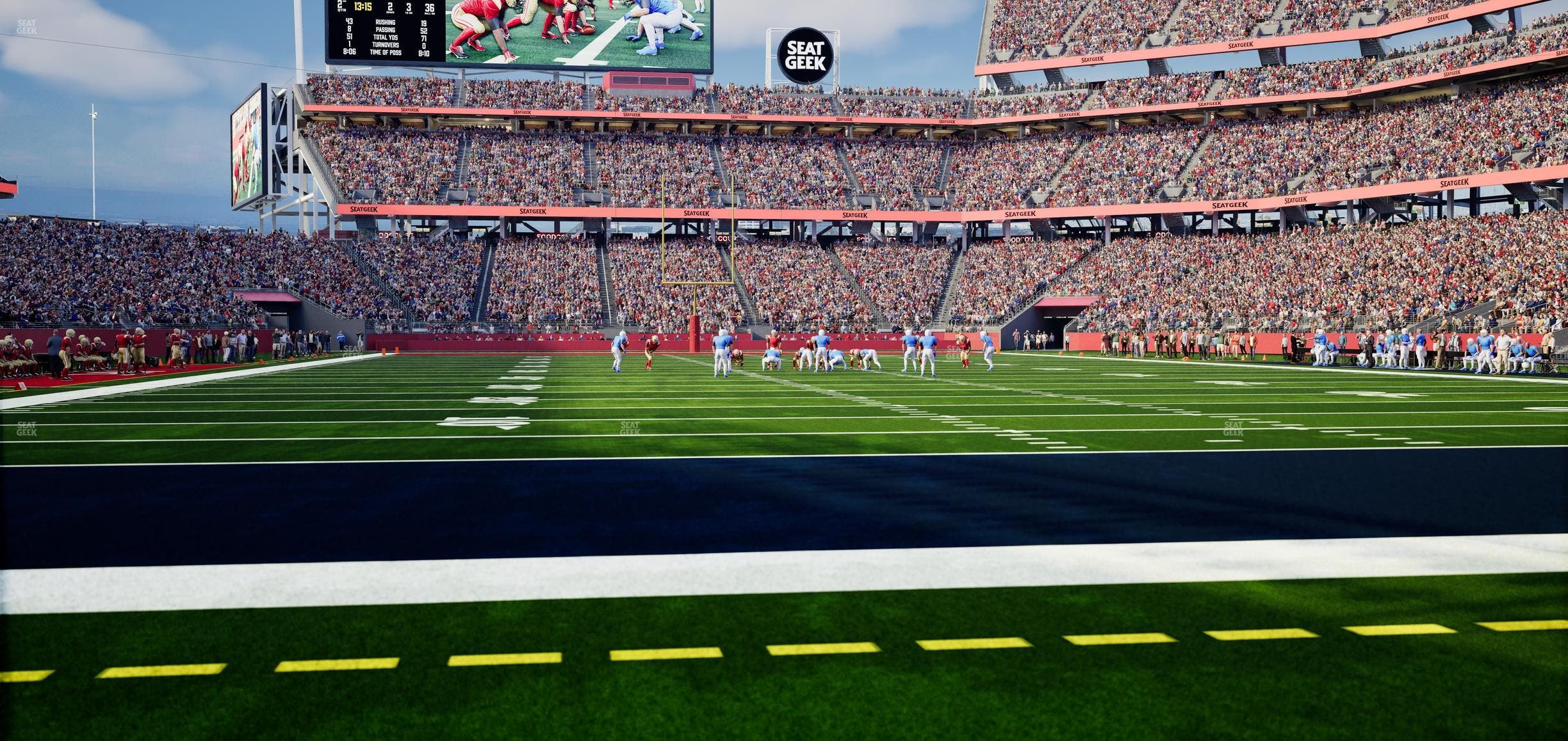 Levi's Stadium - Section South Field Seats Seat View