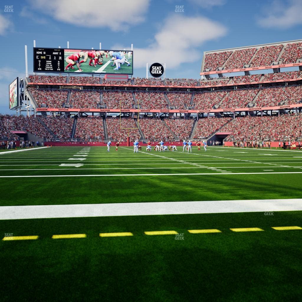 Levi's Stadium - Section South Field Seats Seat View