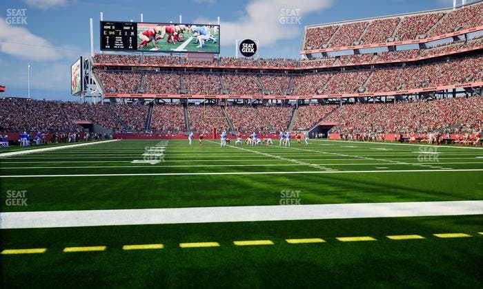 Levi's Stadium - Section South Field Seats Seat View
