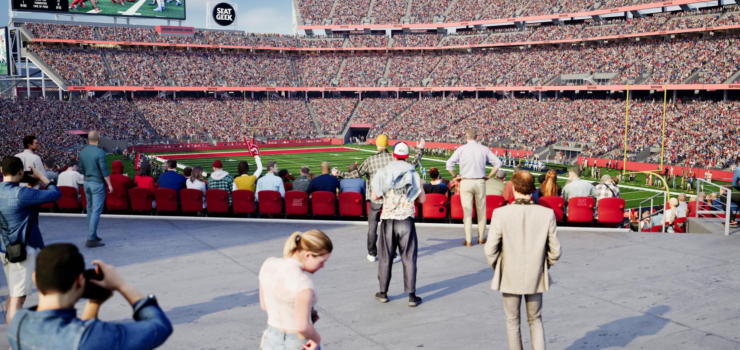 Levi's Stadium - Section Sro Seat View