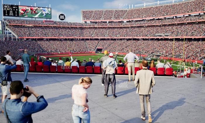 Levi's Stadium - Section Sro Seat View
