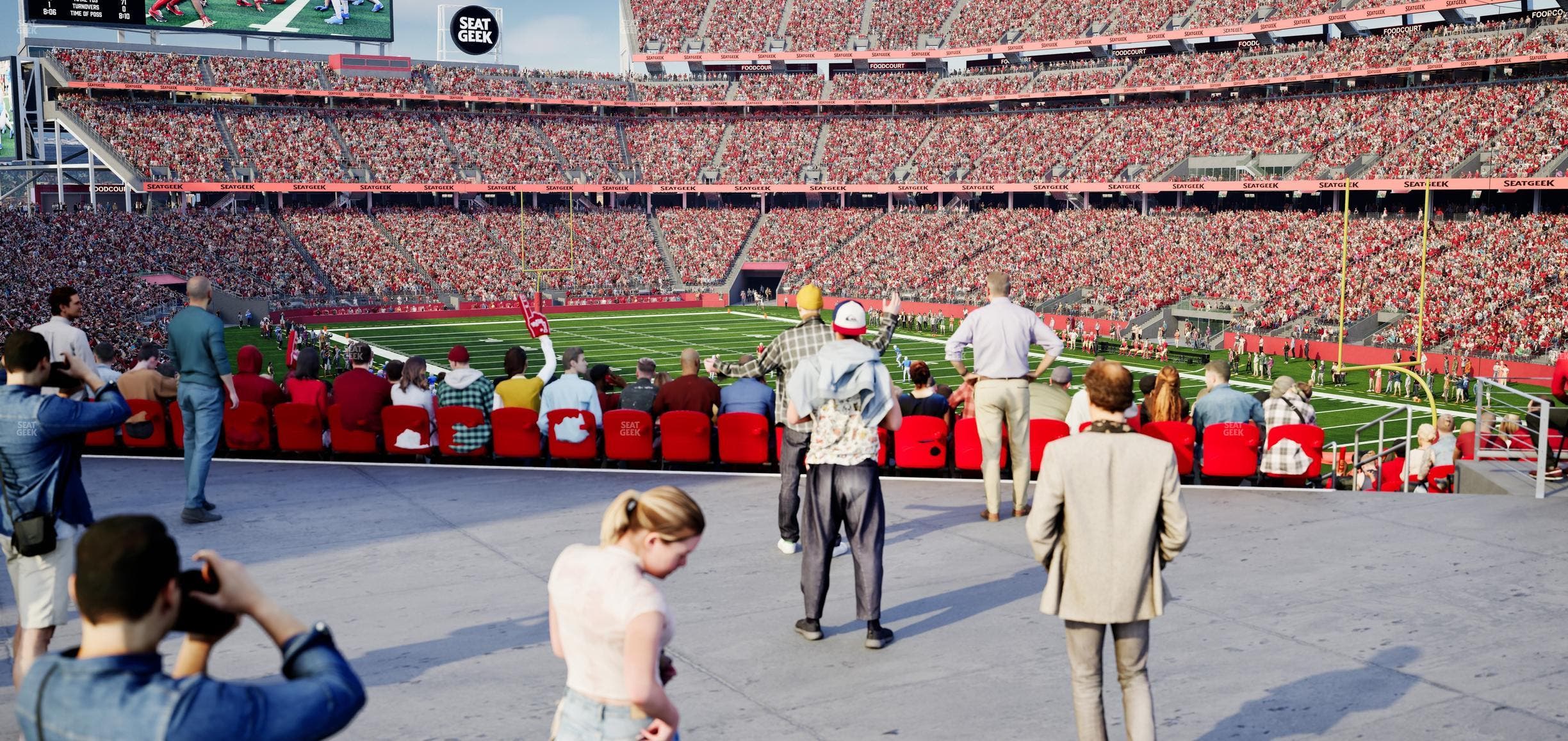 Levi's Stadium - Section Sro Seat View