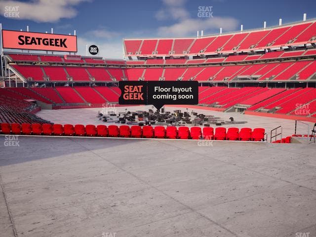 Levi's Stadium - Section Sro Seat View
