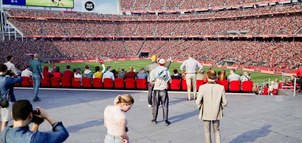 Levi's Stadium - Section Sro Seat View
