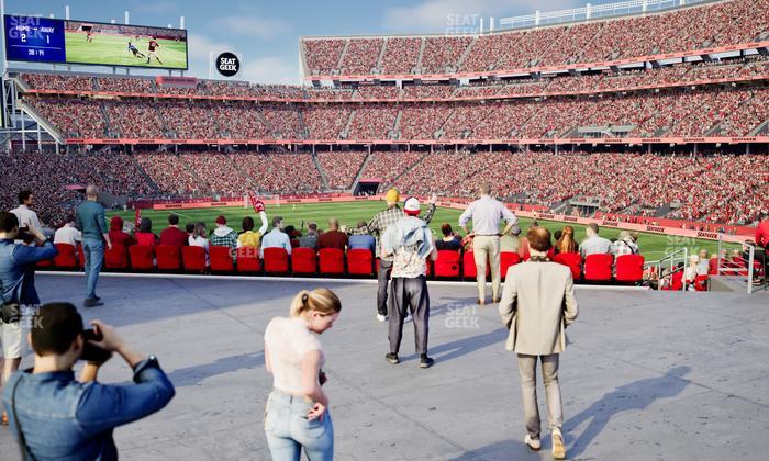 Levi's Stadium - Section Sro Seat View