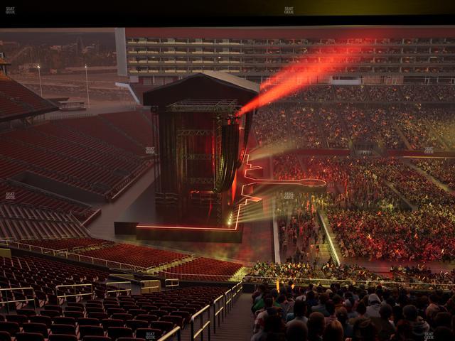 Levi's Stadium - Section Suite Oc 18 Seat View
