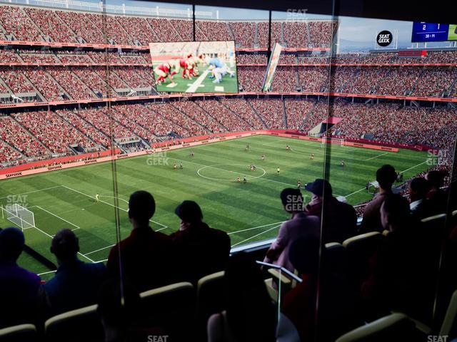 Levi's Stadium - Section Tower Suite 501 Seat View Levi's Stadium - Section Tower Suite 501 Seat View