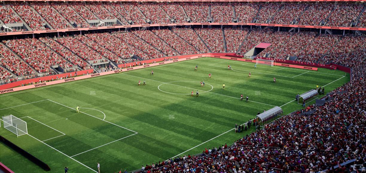 Levi's Stadium - Section Tower Suite 501 Seat View