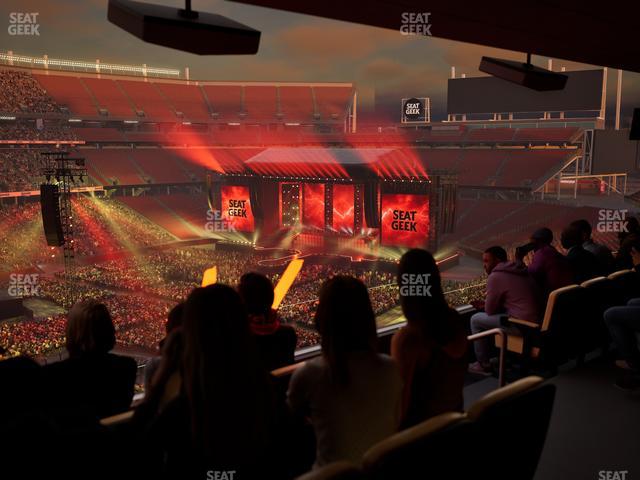 Levi's Stadium - Section Tower Suite 503 Seat View