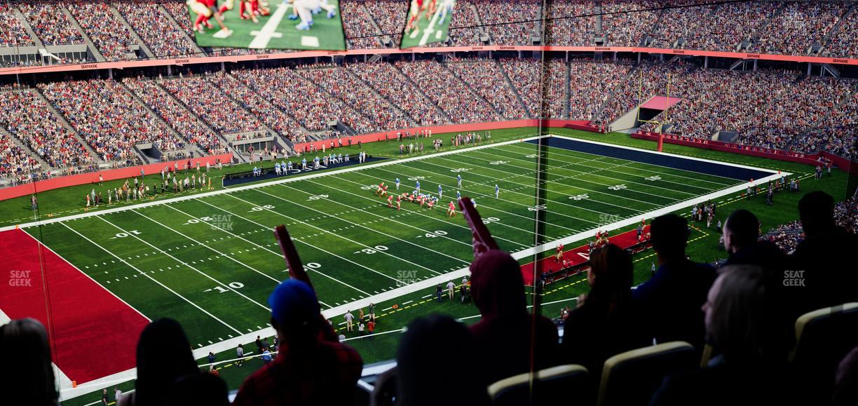 Levi's Stadium - Section Tower Suite 504 Seat View