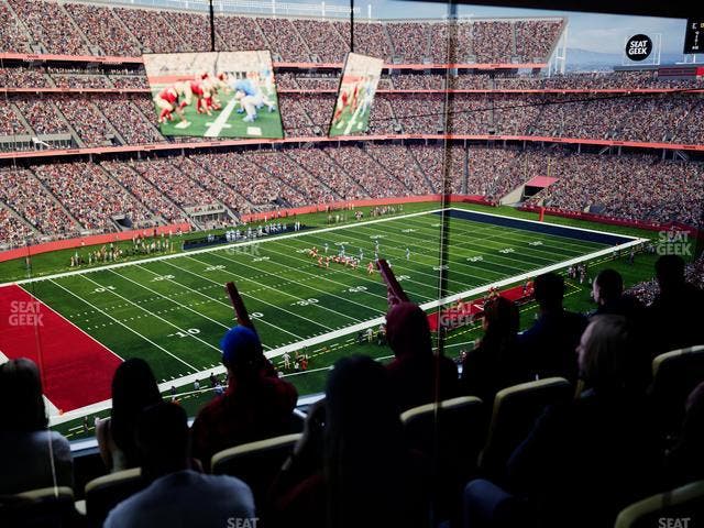 Levi's Stadium - Section Tower Suite 504 Seat View