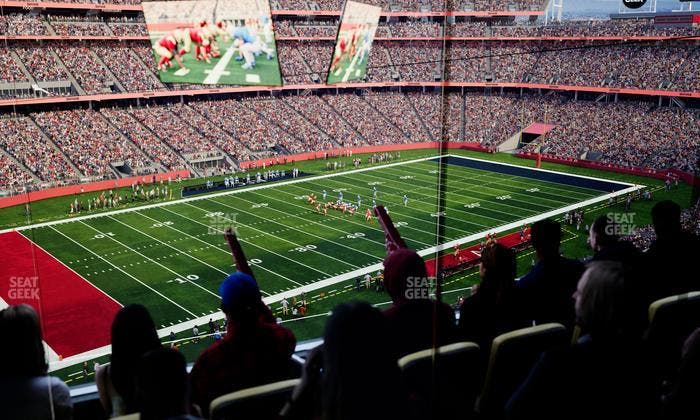 Levi's Stadium - Section Tower Suite 504 Seat View