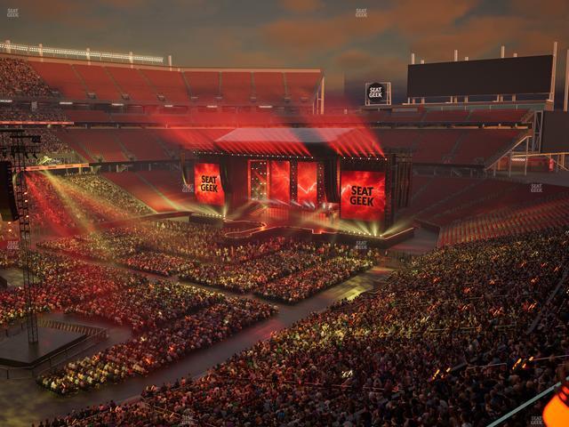 Levi's Stadium - Section Tower Suite 504 Seat View