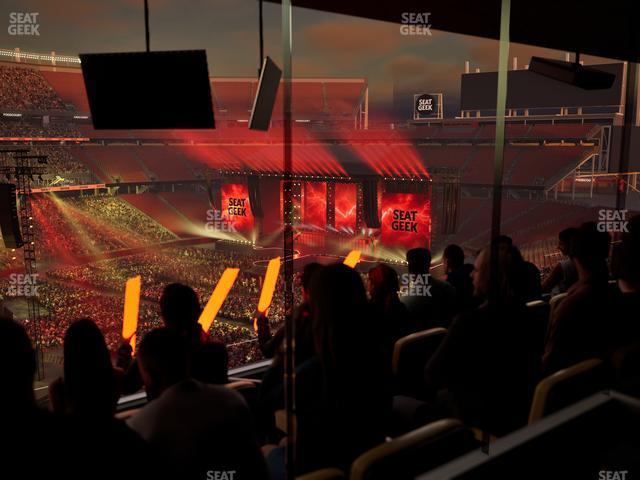 Levi's Stadium - Section Tower Suite 504 Seat View
