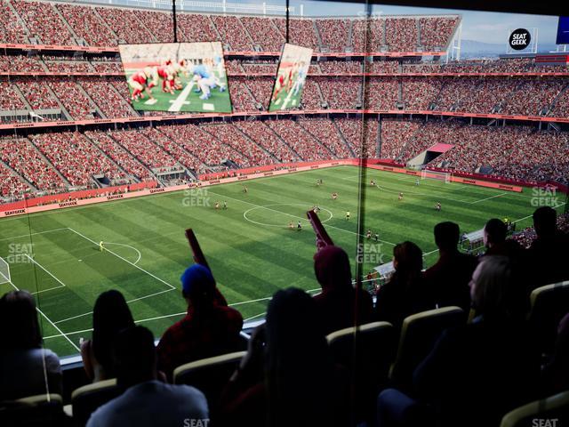 Levi's Stadium - Section Tower Suite 504 Seat View Levi's Stadium - Section Tower Suite 504 Seat View