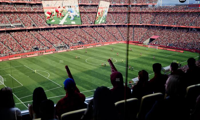 Levi's Stadium - Section Tower Suite 504 Seat View