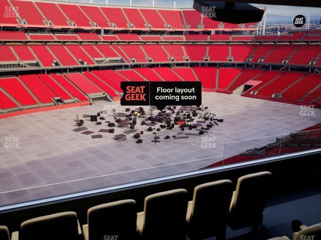 Levi's Stadium - Section Tower Suite 505 Seat View