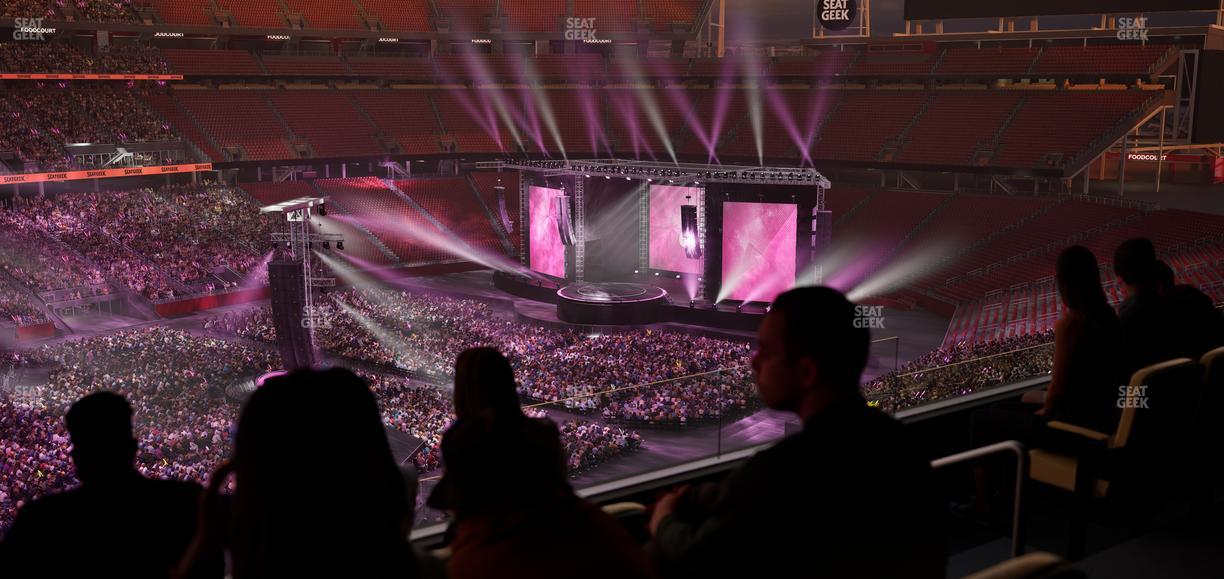 Levi's Stadium - Section Tower Suite 505 Seat View