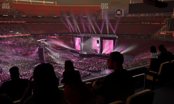 Levi's Stadium - Section Tower Suite 505 Seat View