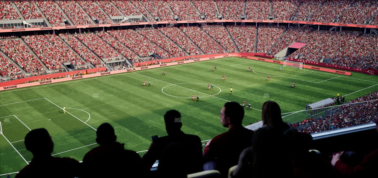 Levi's Stadium - Section Tower Suite 505 Seat View