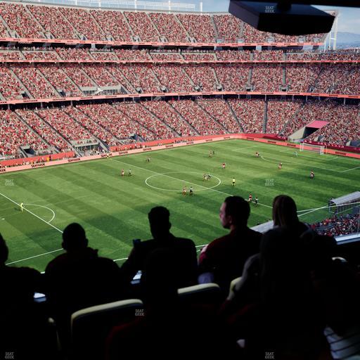 Levi's Stadium - Section Tower Suite 505 Seat View