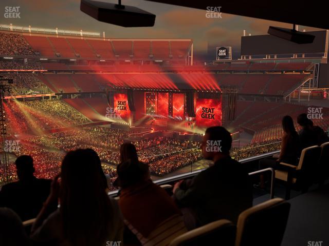 Levi's Stadium - Section Tower Suite 505 Seat View