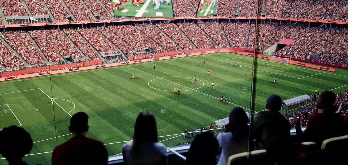 Levi's Stadium - Section Tower Suite 506 Seat View