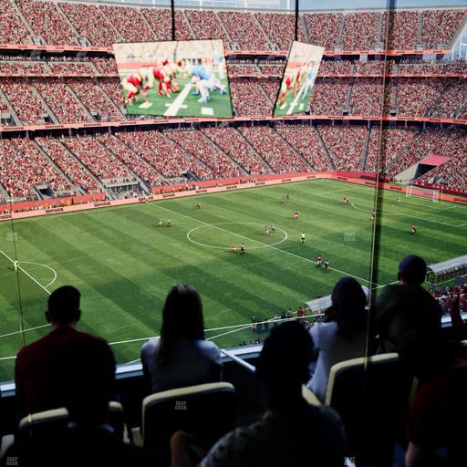 Levi's Stadium - Section Tower Suite 506 Seat View