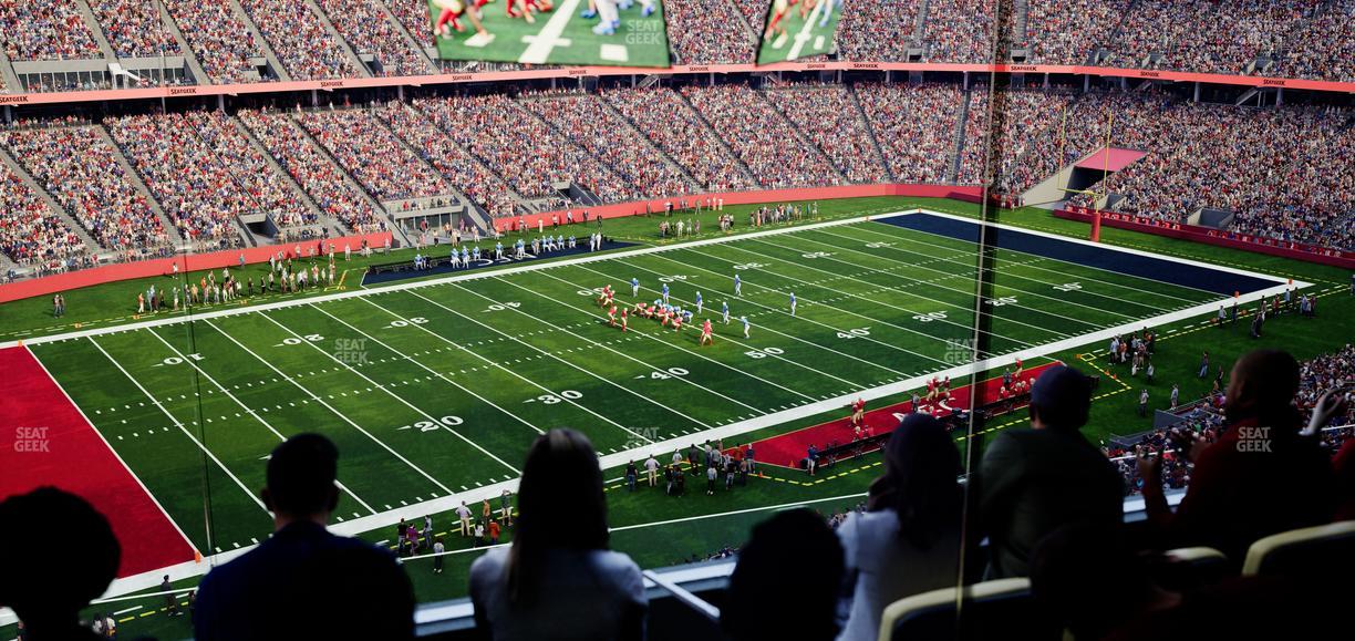 Levi's Stadium - Section Tower Suite 506 Seat View