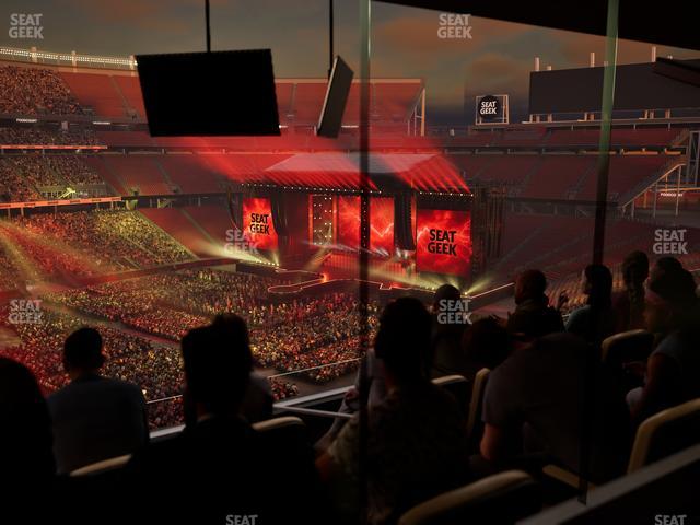 Levi's Stadium - Section Tower Suite 506 Seat View