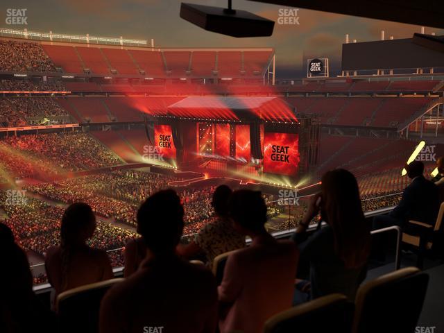 Levi's Stadium - Section Tower Suite 507 Seat View