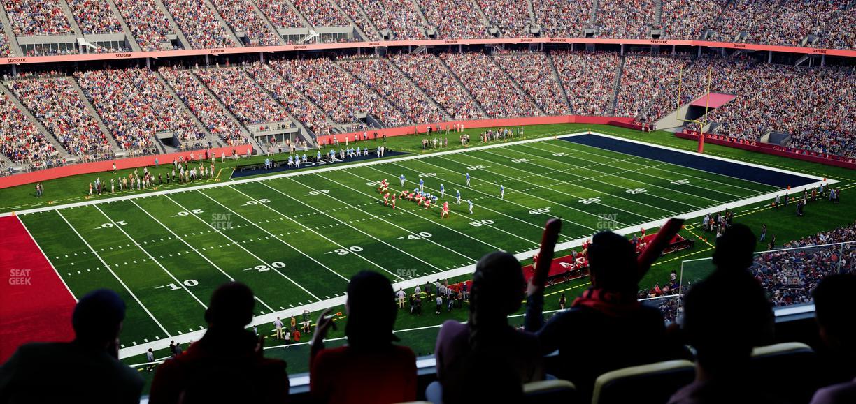 Levi's Stadium - Section Tower Suite 507 Seat View