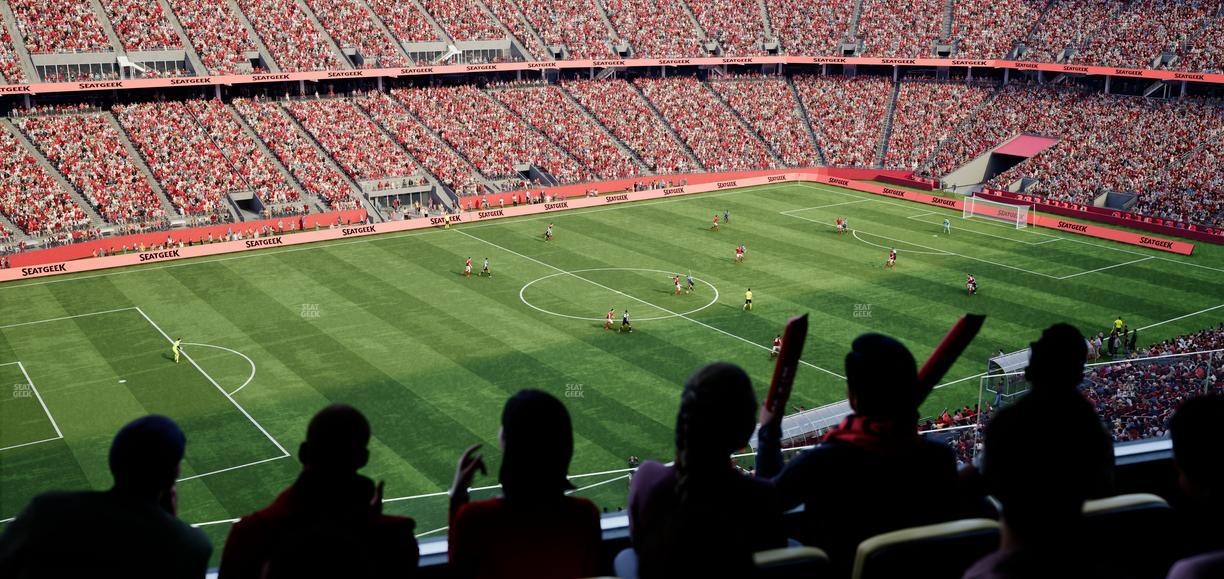 Levi's Stadium - Section Tower Suite 507 Seat View