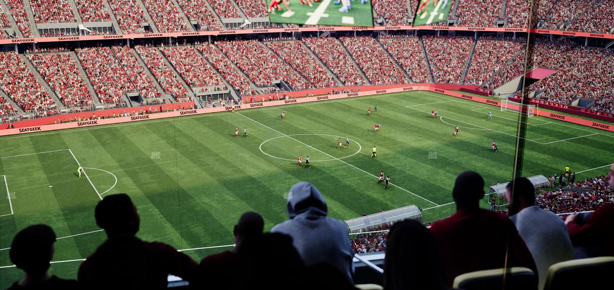 Levi's Stadium - Section Tower Suite 508 Seat View