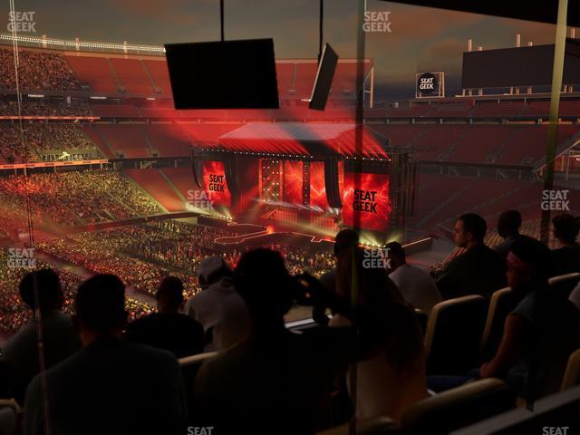 Levi's Stadium - Section Tower Suite 508 Seat View