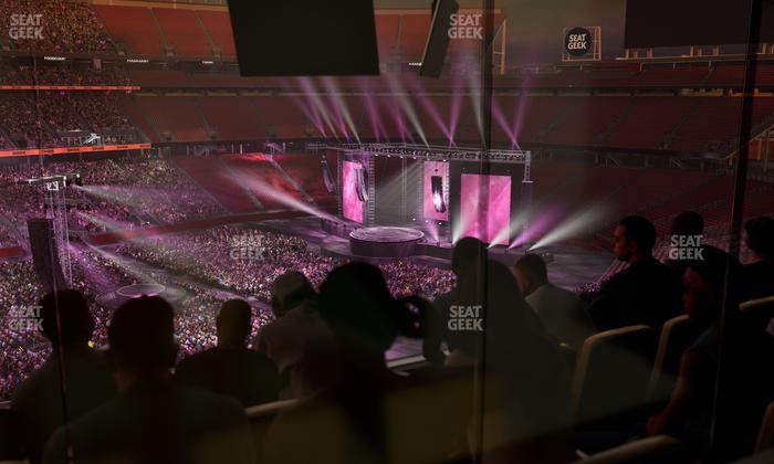 Levi's Stadium - Section Tower Suite 508 Seat View