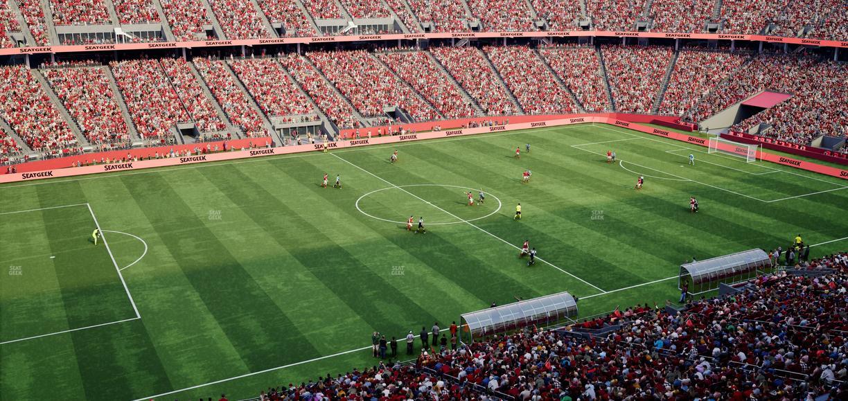 Levi's Stadium - Section Tower Suite 509 Seat View