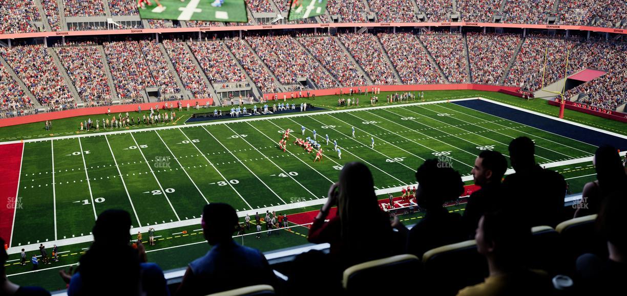 Levi's Stadium - Section Tower Suite 510 Seat View