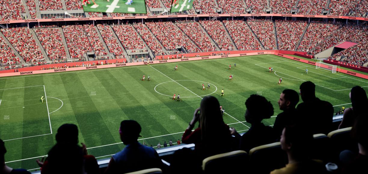 Levi's Stadium - Section Tower Suite 510 Seat View