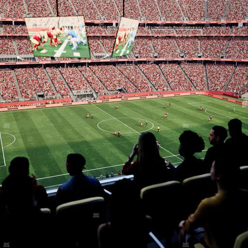 Levi's Stadium - Section Tower Suite 510 Seat View