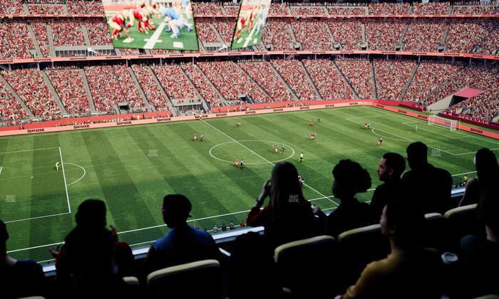 Levi's Stadium - Section Tower Suite 510 Seat View