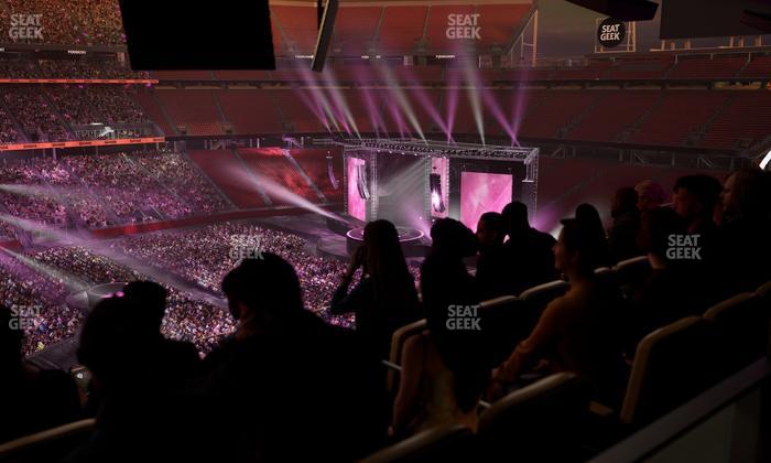 Levi's Stadium - Section Tower Suite 510 Seat View