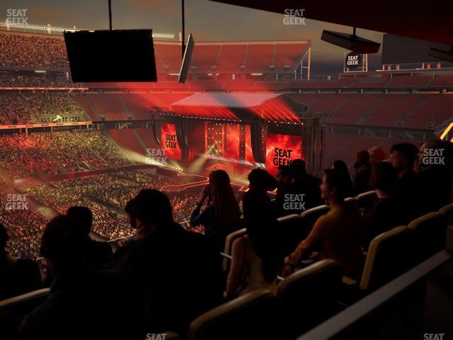 Levi's Stadium - Section Tower Suite 510 Seat View