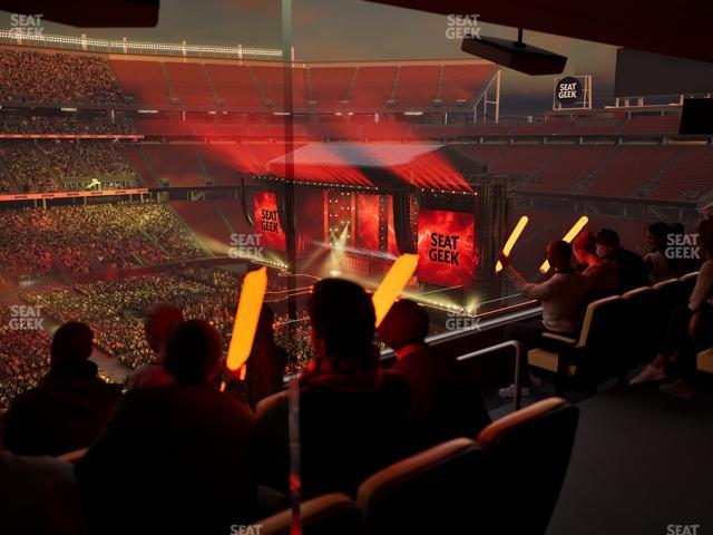 Levi's Stadium - Section Tower Suite 511 Seat View