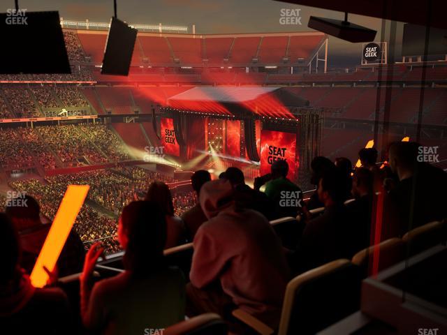 Levi's Stadium - Section Tower Suite 512 Seat View