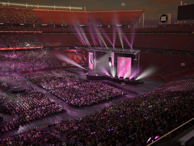 Levi's Stadium - Section Tower Suite 512 Seat View