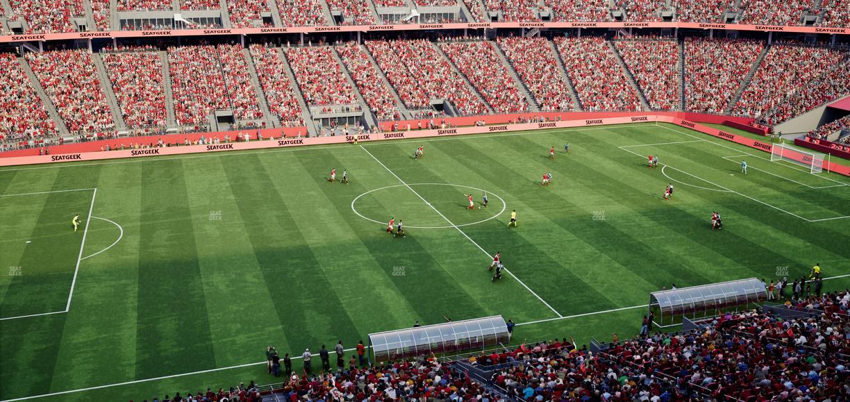 Levi's Stadium - Section Tower Suite 512 Seat View