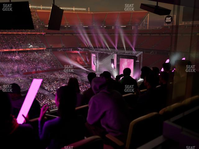 Levi's Stadium - Section Tower Suite 512 Seat View Levi's Stadium - Section Tower Suite 512 Seat View